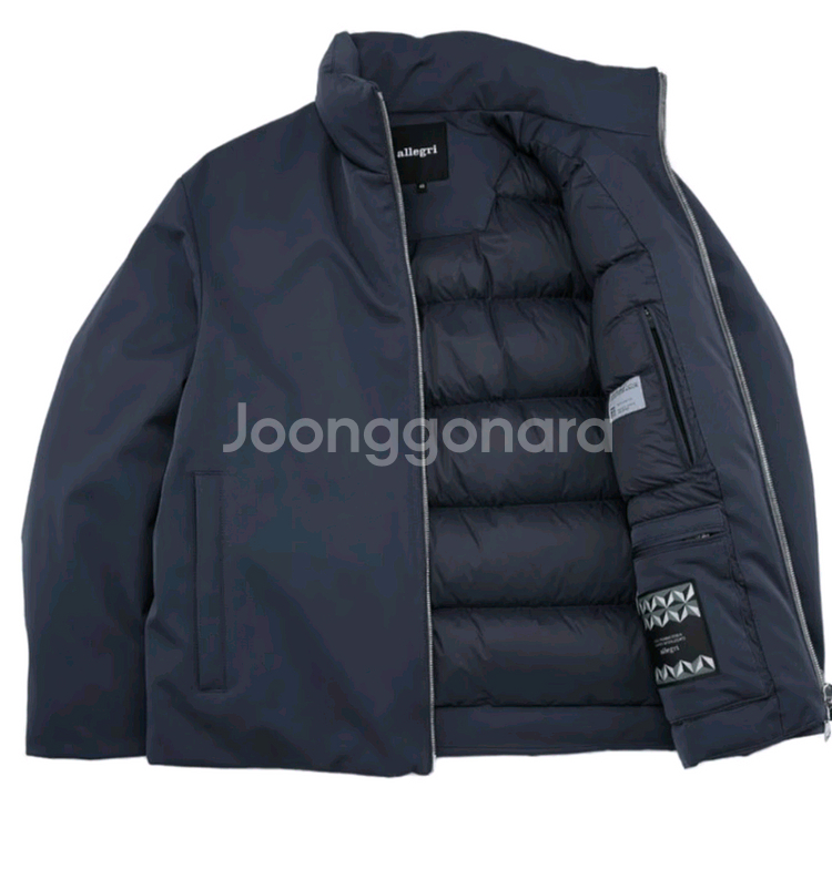 알레그리 시베리아 구스 울테크 패딩 점퍼 50 105 정가 130만원--7