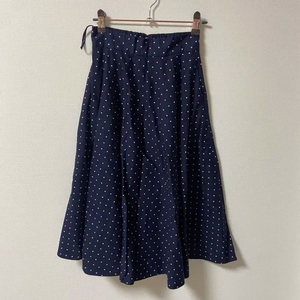일본 빈티지 유니클로 도트 롱 스커트