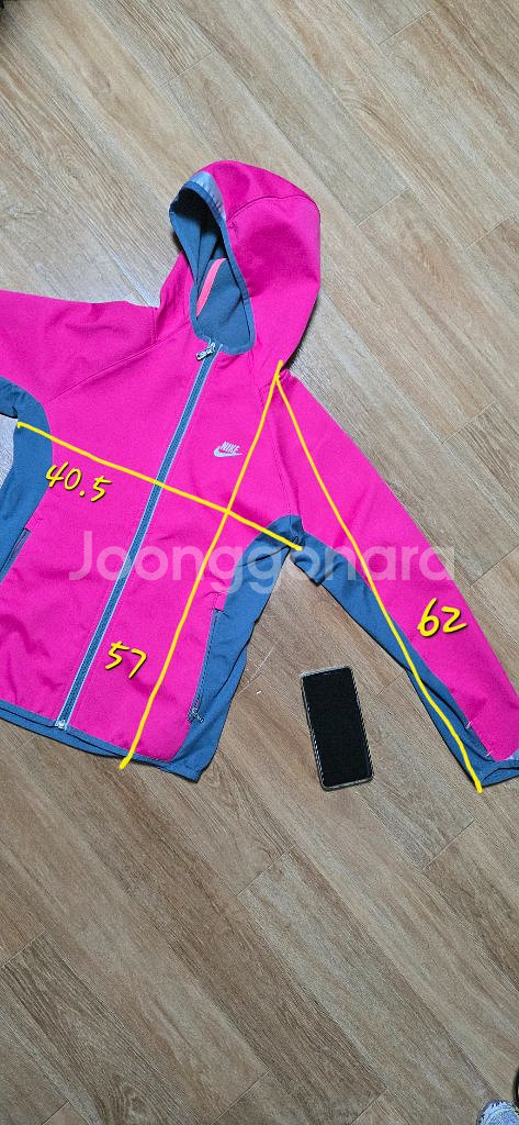 키즈 M) 나이키 키즈 후드 집업 (약보온) 나이키 아동 후디--2