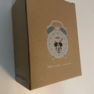 디즈니 미키마우스 탁상 시계 새상품