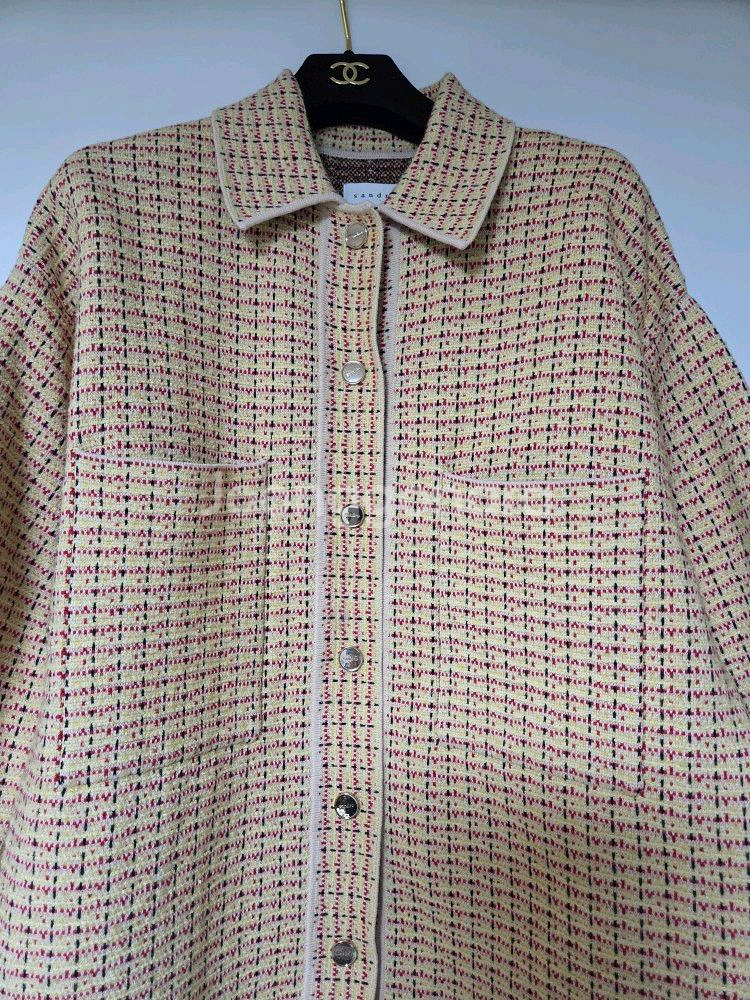 산드로 SANDRO 23 트위드 가디건 자켓 택째 새제품 (2)--3