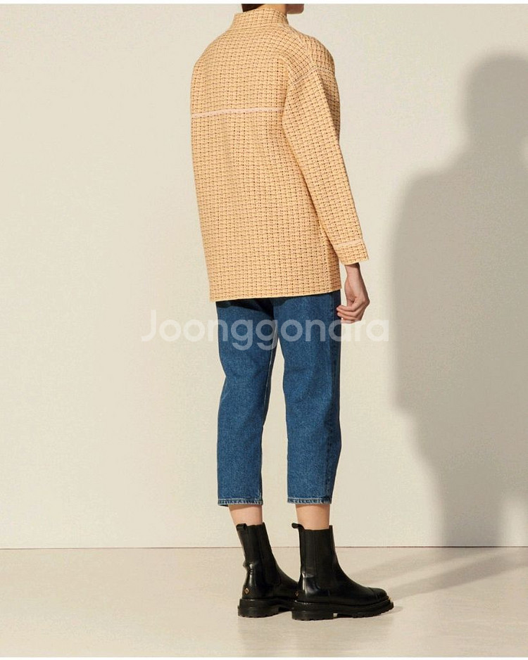 산드로 SANDRO 23 트위드 가디건 자켓 택째 새제품 (2)--1