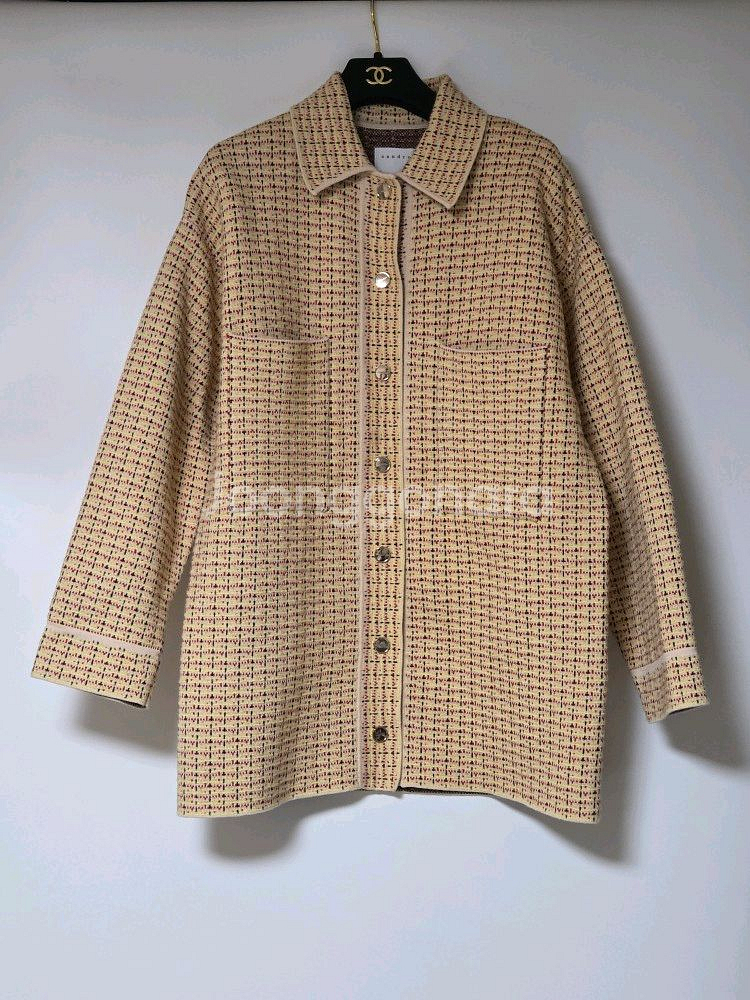 산드로 SANDRO 23 트위드 가디건 자켓 택째 새제품 (2)--2