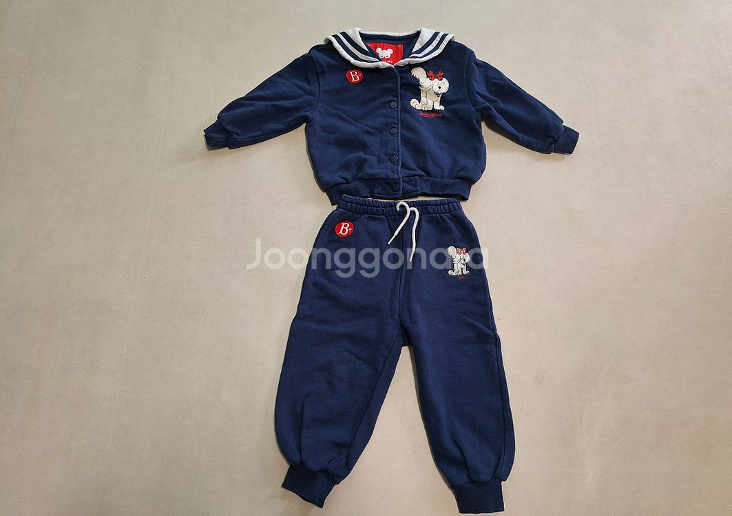 베베드피노 마틴 세일러 상하세트 100--0