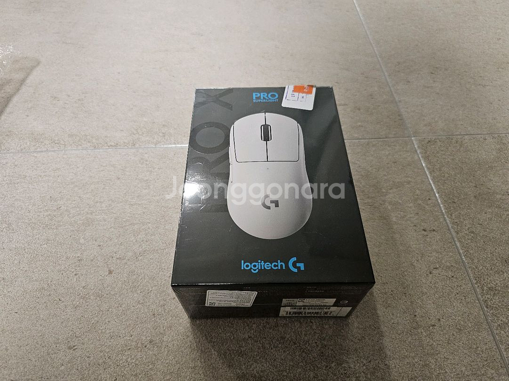 로지텍 G PRO X SUPERLIGHT 지슈라1 마우스 미개봉--0