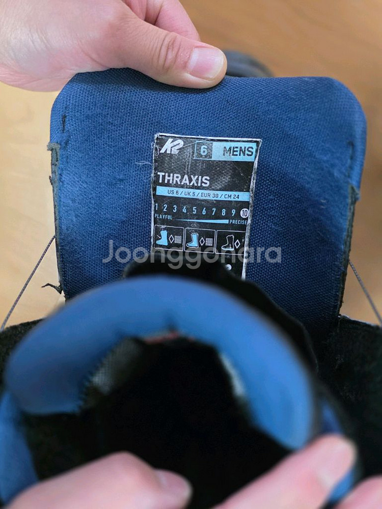 k2스락시스 23/24시즌 카빙부츠 240사이즈--2