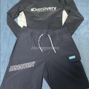 [110/34] 디스커버리 래쉬가드 세트 팝니다.