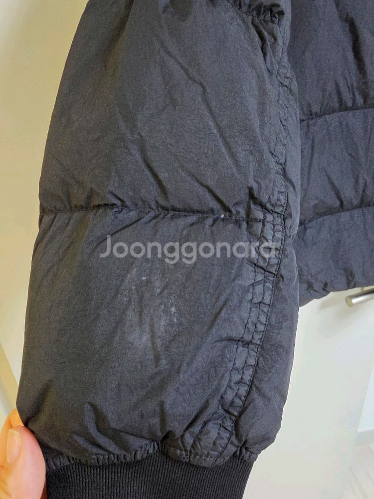 스톤아일랜드 크링클랩스 패딩--5