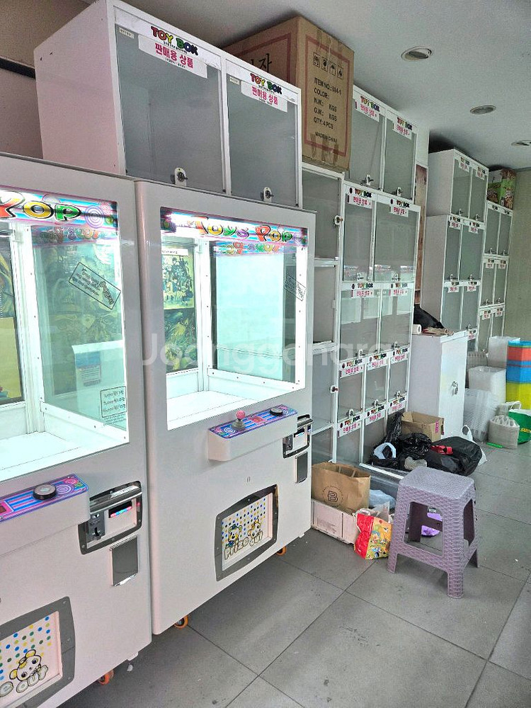 인형뽑기 기계 유니온3대 곰탱이1대 토이즈 선물함--7