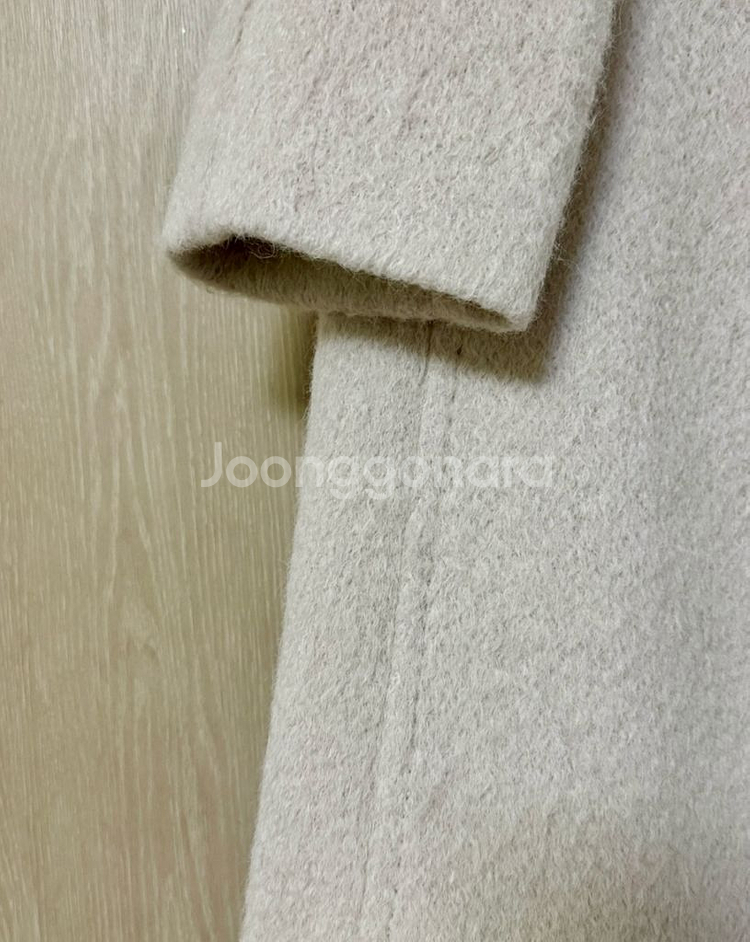 나는꽃 뉴트럴 헤어 알파카 코트--8