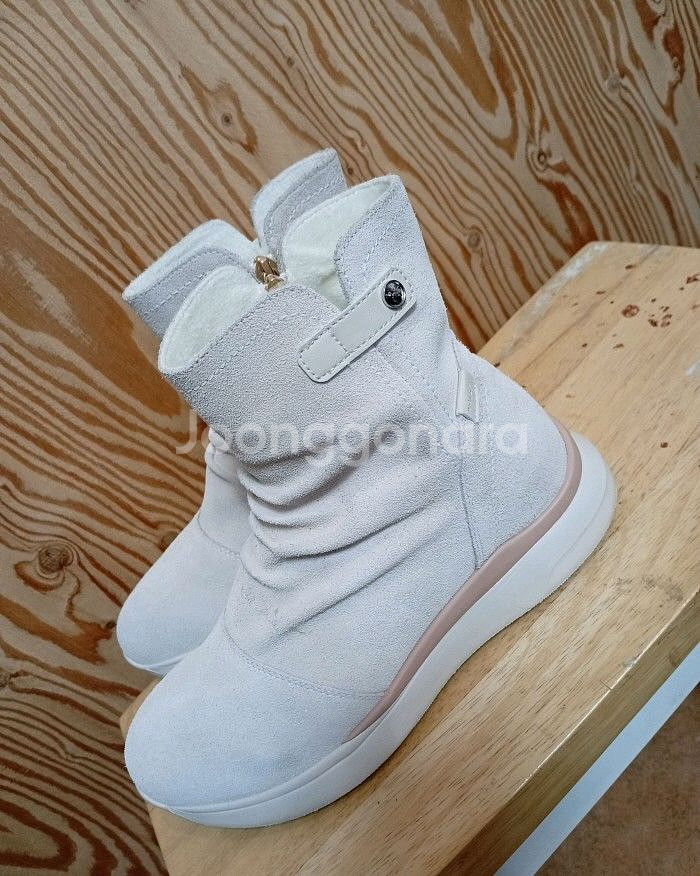 울시 소가죽 방한 부츠245--1