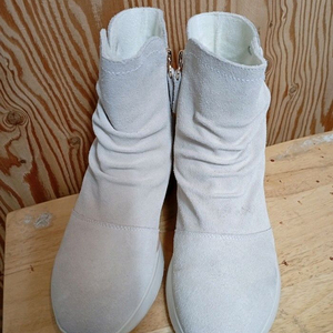 울시 소가죽 방한 부츠245