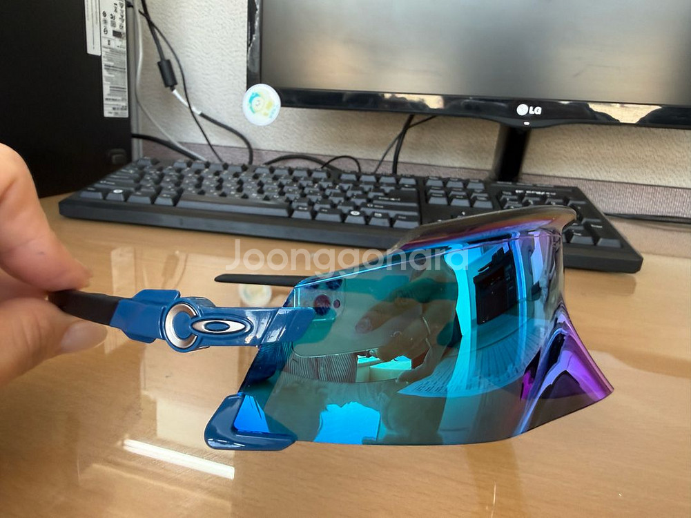 오클리 선글라스] 오클리 고글 케이토 프리즘 사파이어--4