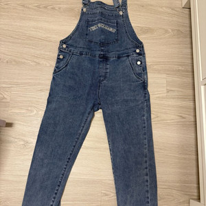 베베테일러 데님 멜빵바지 140