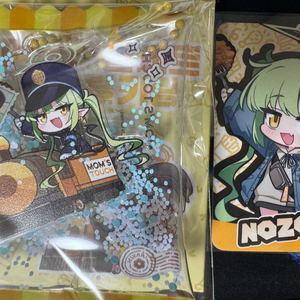 맘스터치 블루아카이브 노조미 키링 노조미 포토카드