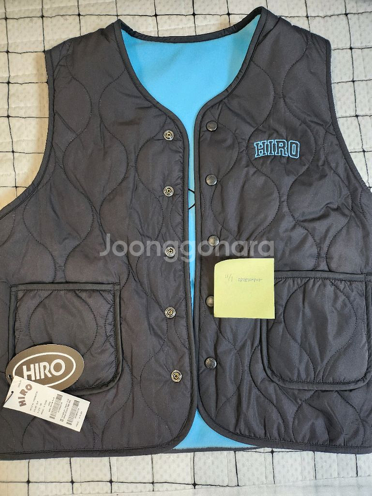 히로 블랭크 리버서블 조끼 140--1