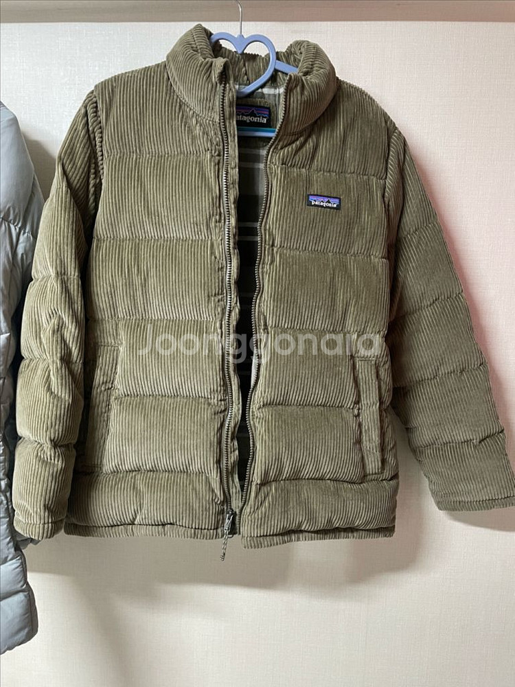 파타고니아 여성 코듀로이 피어드 코트--1