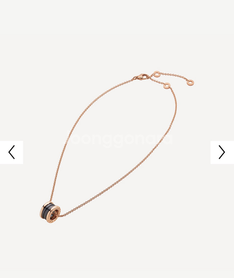 불가리 비제로원 로즈골드 블랙 세라믹 (오리지널사이즈)--1