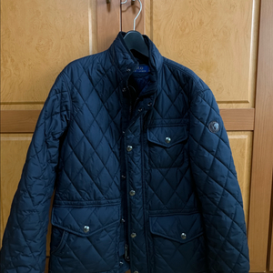 폴로 랄프로렌 퀼팅 자켓 네이비 S