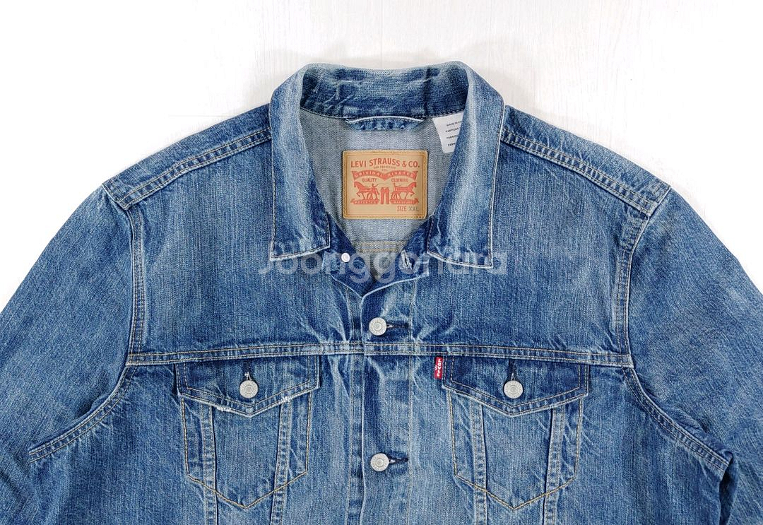 리바이스 72334-0021 트러커 데님자켓 XXL--1