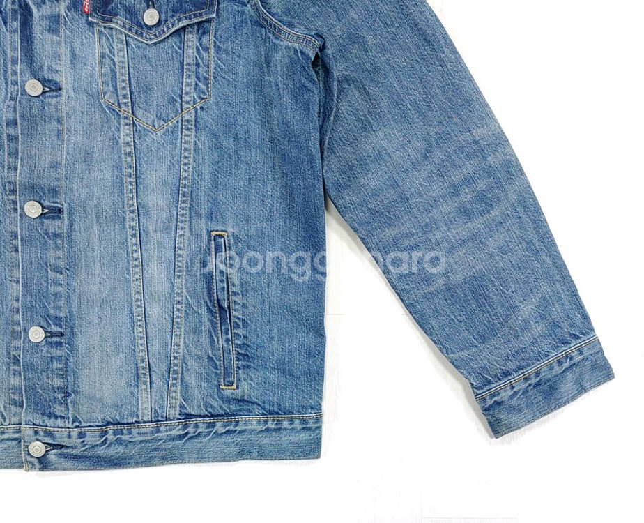 리바이스 72334-0021 트러커 데님자켓 XXL--3
