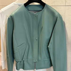 가격인하>한섬 Latt 래트 램스킨 가죽 자켓 S