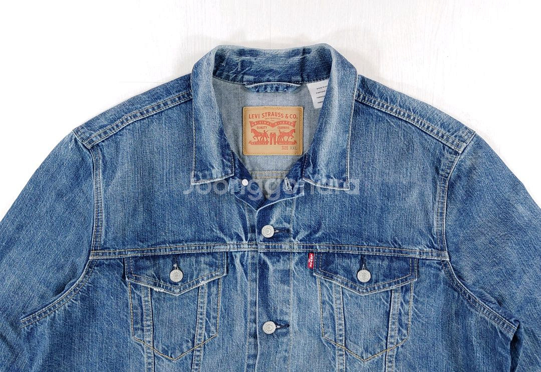 리바이스 72334-0021 트러커 데님자켓 XXL--11