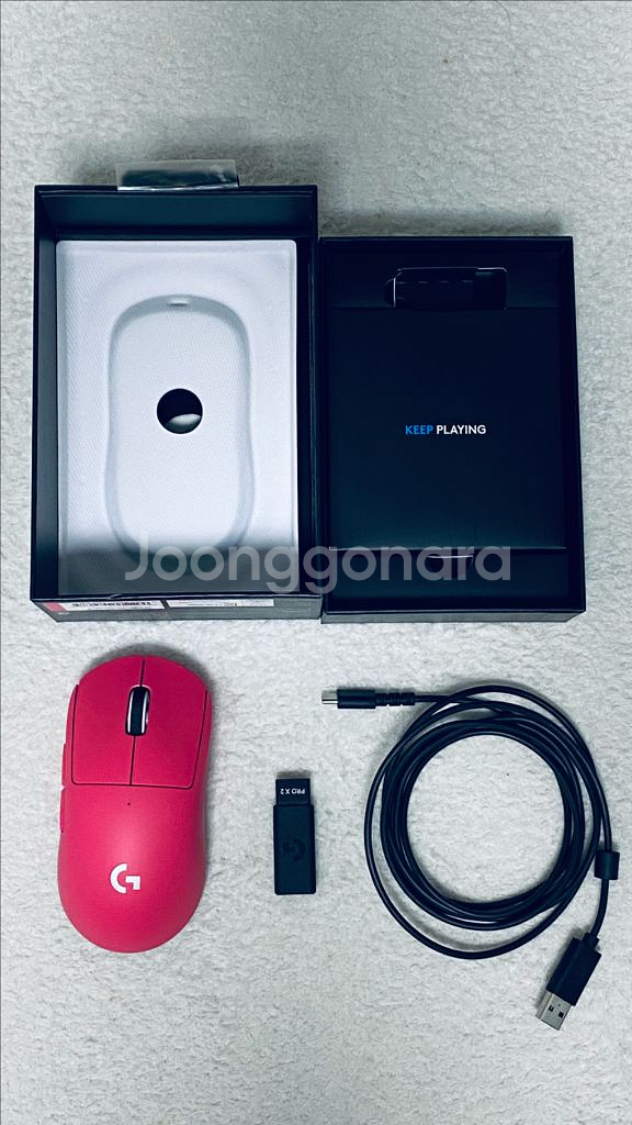 로지텍 지슈라2 핑크 G PRO X SUPERLIGHT2--0