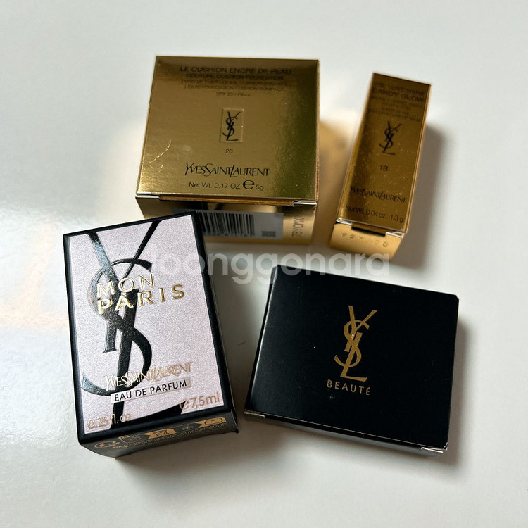 (새제품)입생로랑 리브르 키체인&쿠션&글로우&향수 판매--0