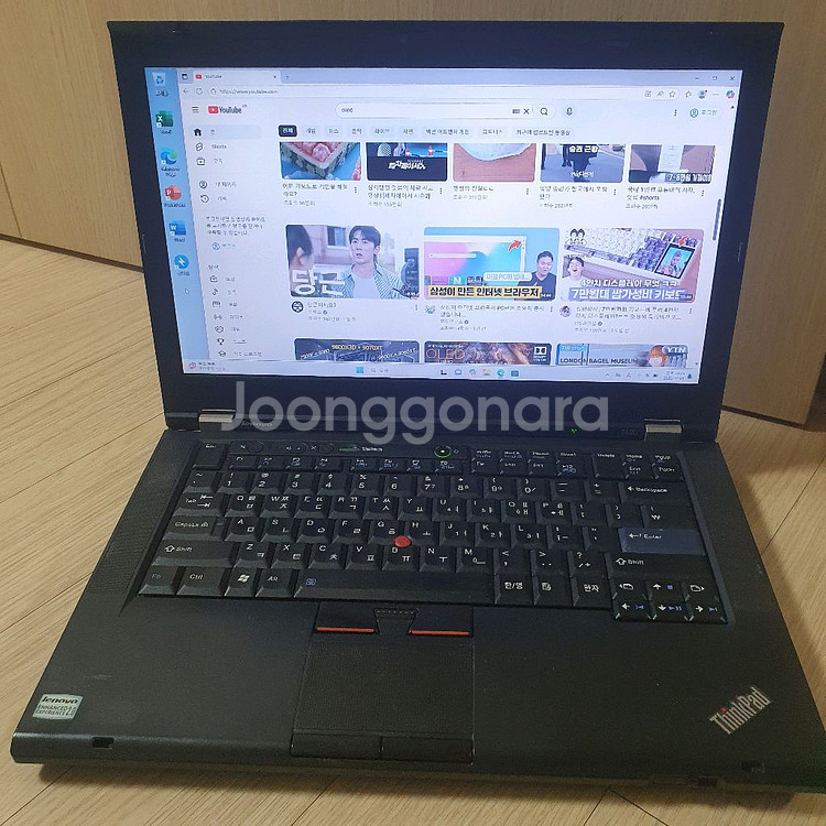 씽크패드 비즈니스 노트북 오피스 레트로 원도우11 pc 본체--0