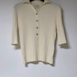 타임 TIME 22 골지 카라 니트 (F)