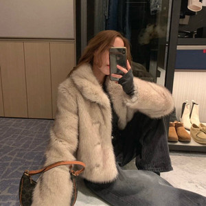 르모멘트 폭스 퍼 자켓 페이크퍼 에코퍼 러브미우