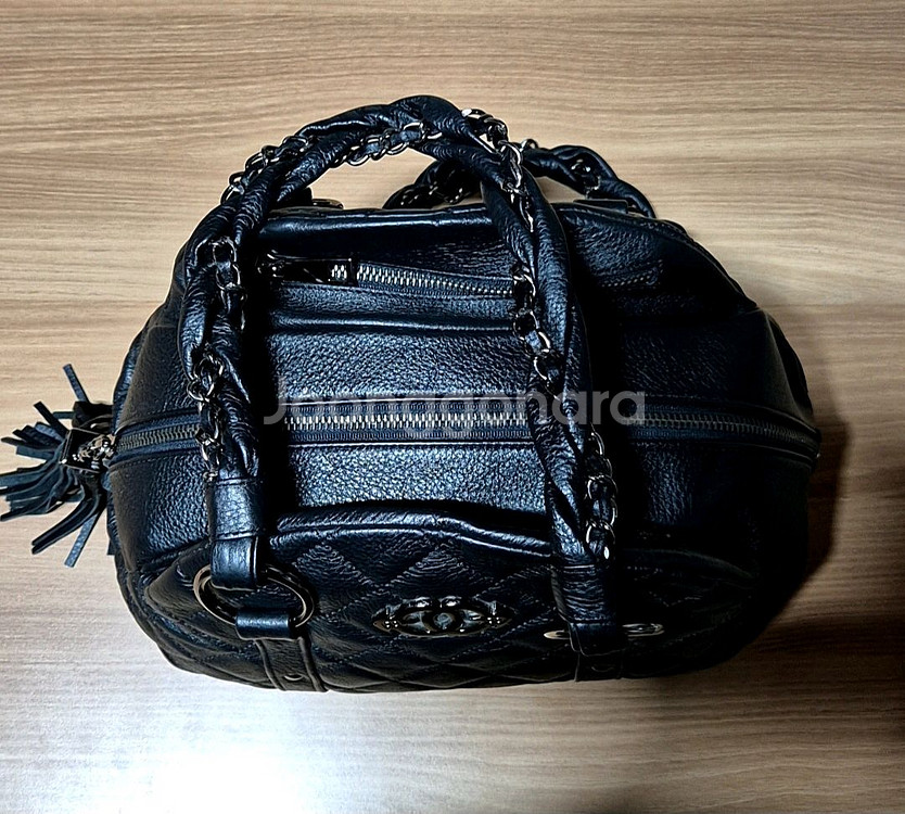 퀼팅 소가죽 핸드백--1