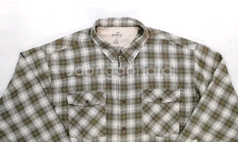 레드헤드 체크셔츠 2XL--1