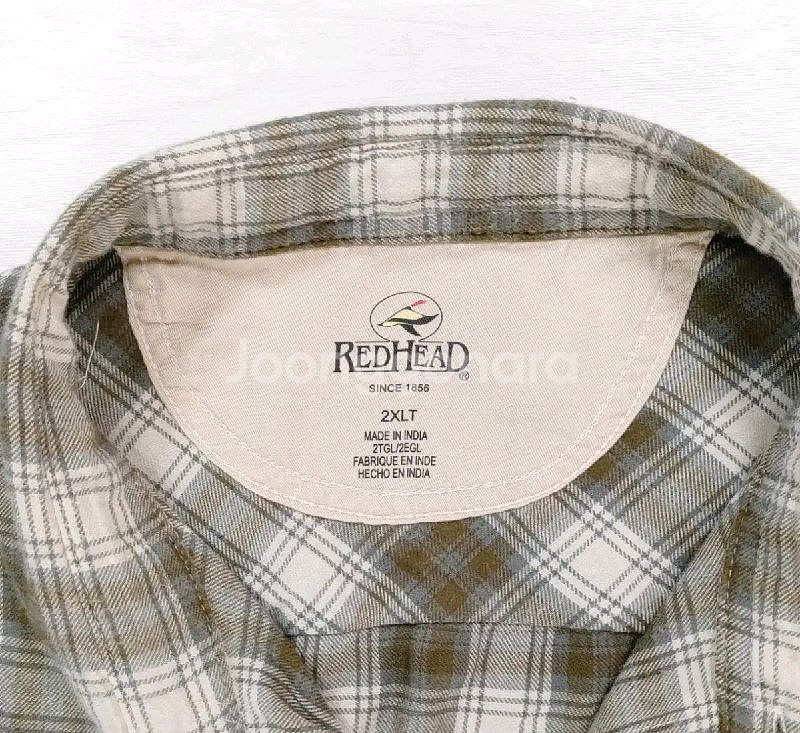 레드헤드 체크셔츠 2XL--9