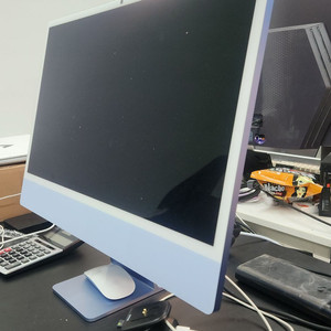 애플 아이맥 24 M4 블루 256gb 140만원