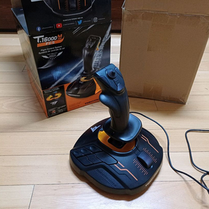 트러스트마스터 T 1600M 비행시뮬레이션 플라이트 스틱