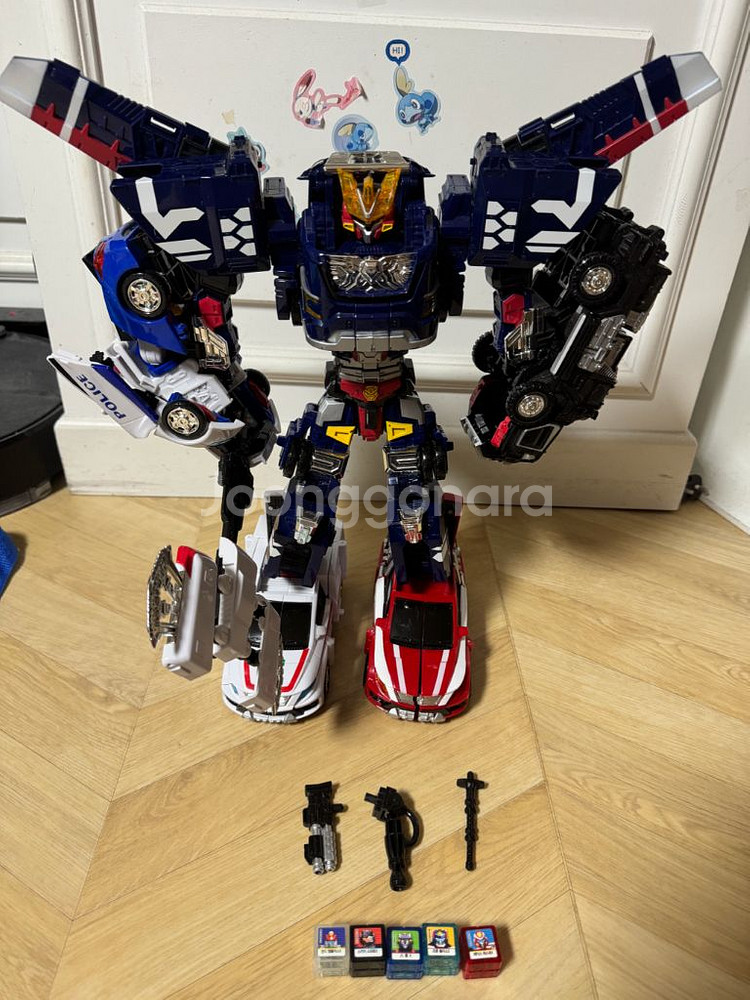 헬로카봇 펜타스톰X (로봇 별 큐브 및 무기포함)--1