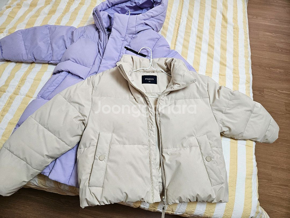 네파 키즈 여아 롱패딩(미들) 120, 폴햄 130--2