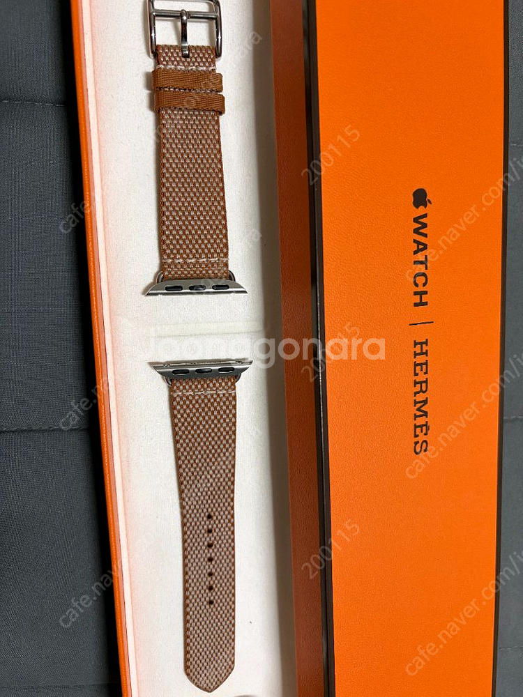 애플워치 에르메스 스트랩 투알 아쉬 골드/에크류 41mm--1