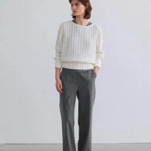 문달 Monte Slacks in Gray 슬랙스 팬츠