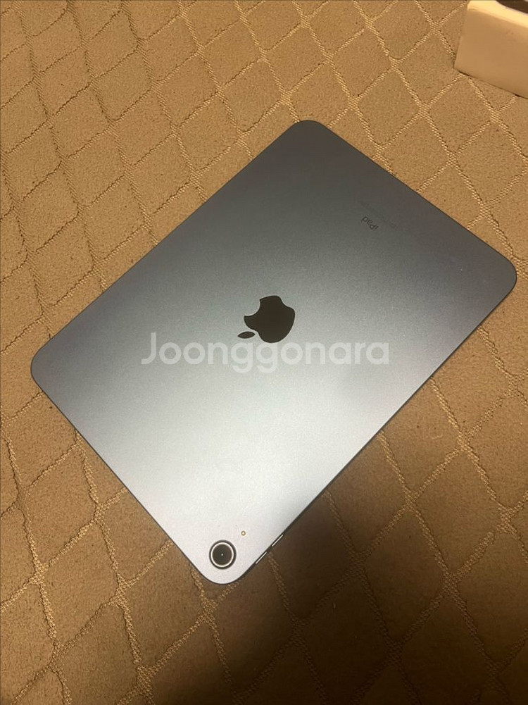 아이패드10세대 블루 +짭플펜슬--1