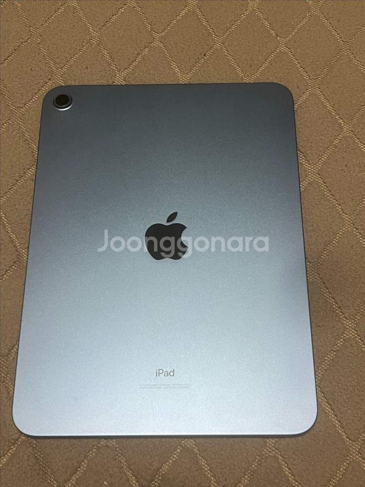 아이패드10세대 블루 +짭플펜슬--2