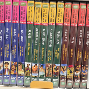 성경 애니메이션 15편 DVD세트