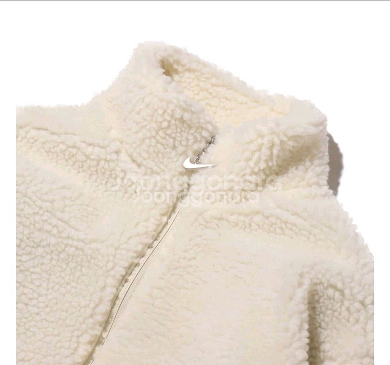 나이키 스우시 셰르파 플리스 재킷 M--4