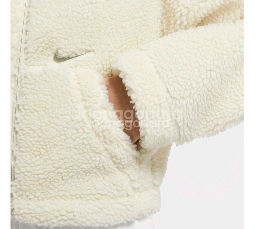 나이키 스우시 셰르파 플리스 재킷 M--6