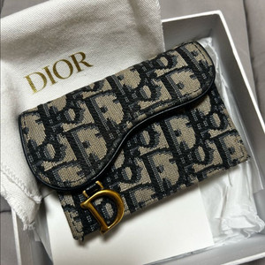 디올 오블리크 카드지갑 풀박