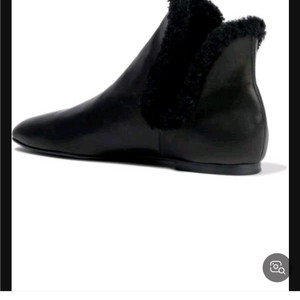 THE ROW Eros 쉐어링 앵클 부츠 36(블랙)