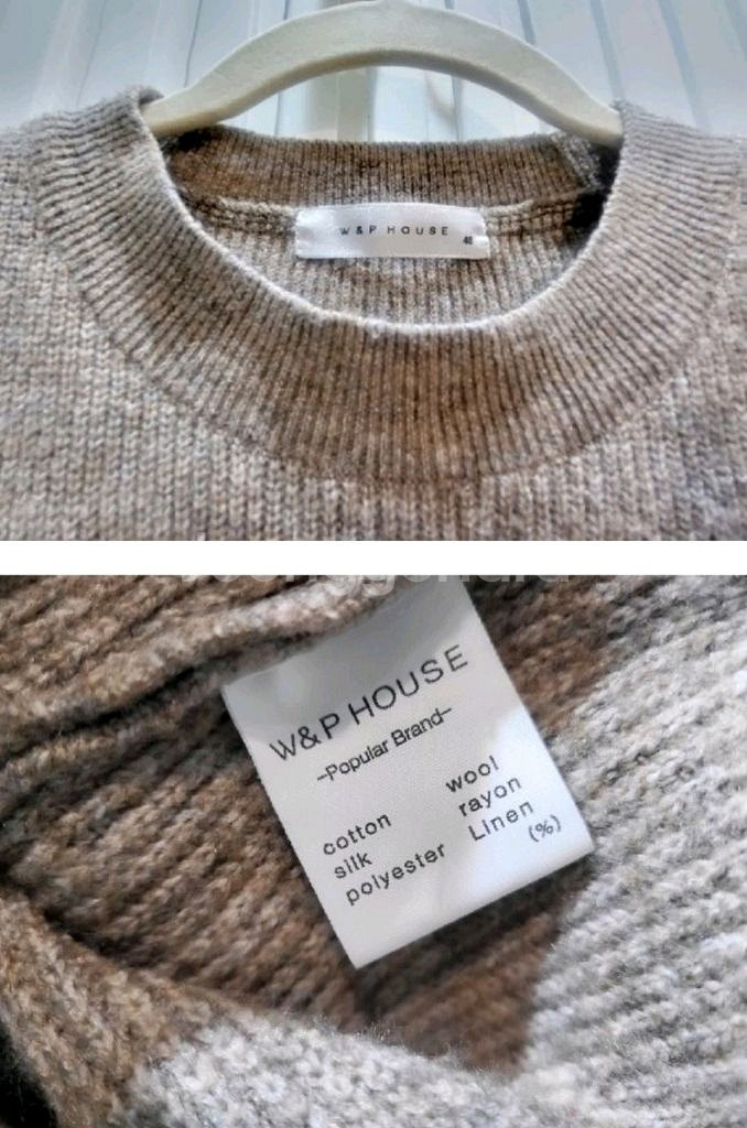 울혼방 니트 (XL)--1