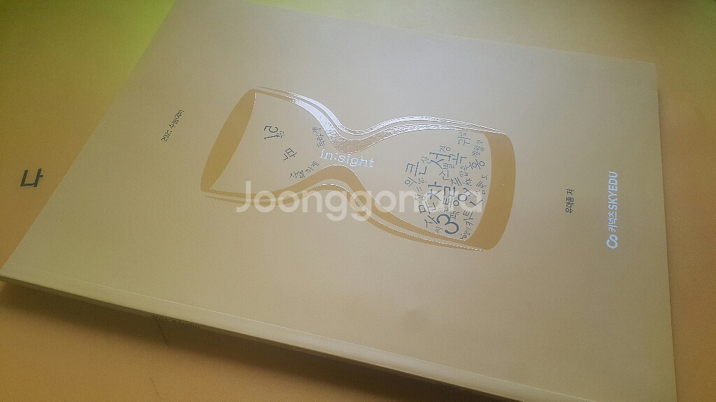 큰울림 수능 국어 유대종 인사이트 insight--8